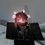 another screenshot of myself in evade with my other roblox avatar